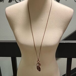 Brand New Premier Designs Elegant Rose Gold Pendant Necklace #PDNK1
